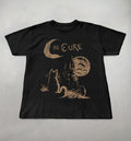 Cure Cat Tee 90s Alt Indie Rock Music Cat Lover Cure Fan Band Tee Cure (1)