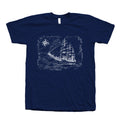 Sailing Ship Compass Map Unisex T-shirt, Sweatshirt, Hoodie (1)