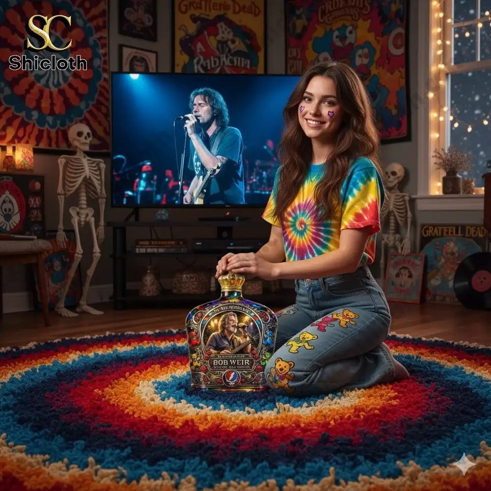 Bob Weir Grateful Dead Tribute Whisky Decanter