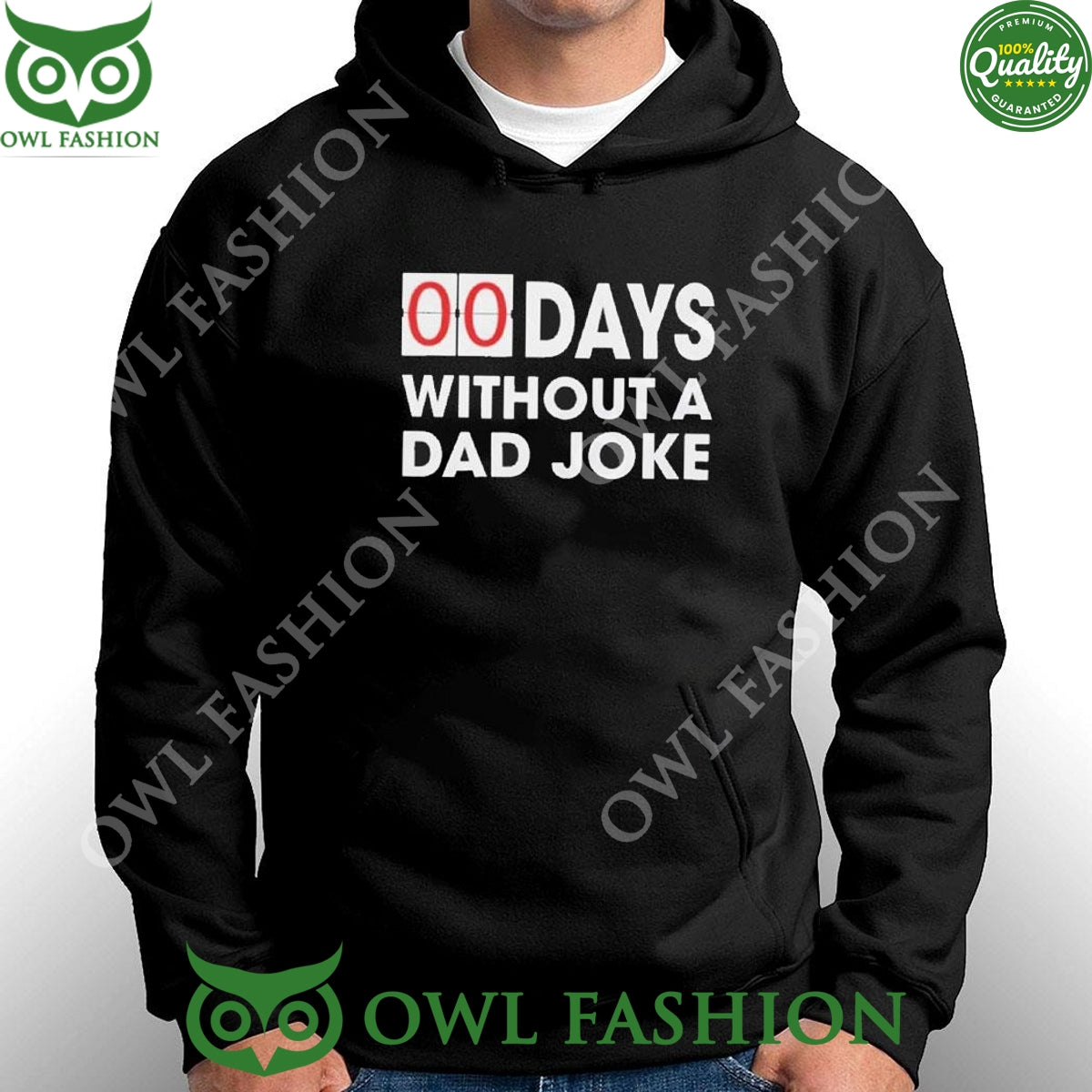 00 Days Without A Dad Joke 2024 t shirt