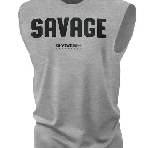 003. Savage Workout Muscle Tank Top for Men T-Shirts, Hoodie, Sweatshirt | RetroVerseTees.com