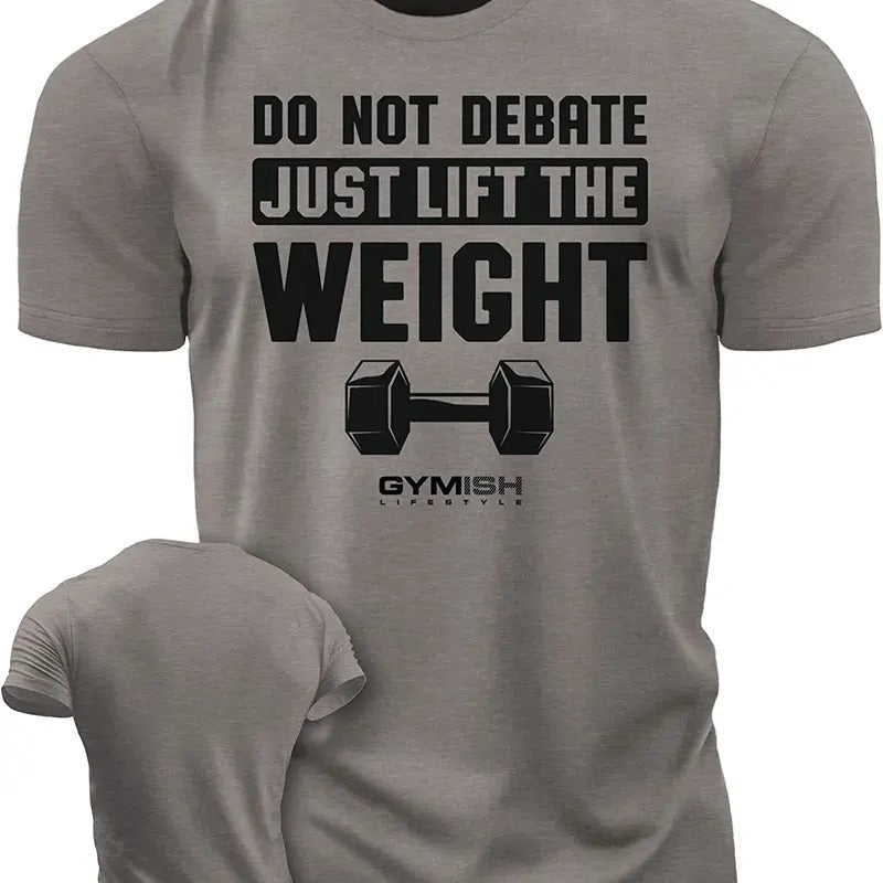 010. Do Not Debate Funny Motivational Workout Gym T-Shirt for Men Hoodie, Sweatshirt | RetroVerseTees.com