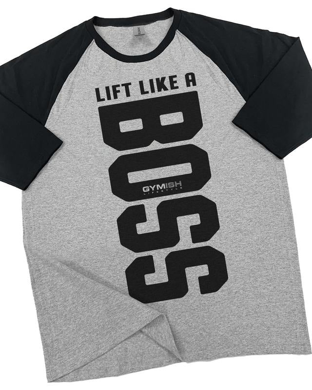 012. Lift Like A Boss Funny Motivational Workout Gym T-Shirt for Men Hoodie, Sweatshirt | RetroVerseTees.com