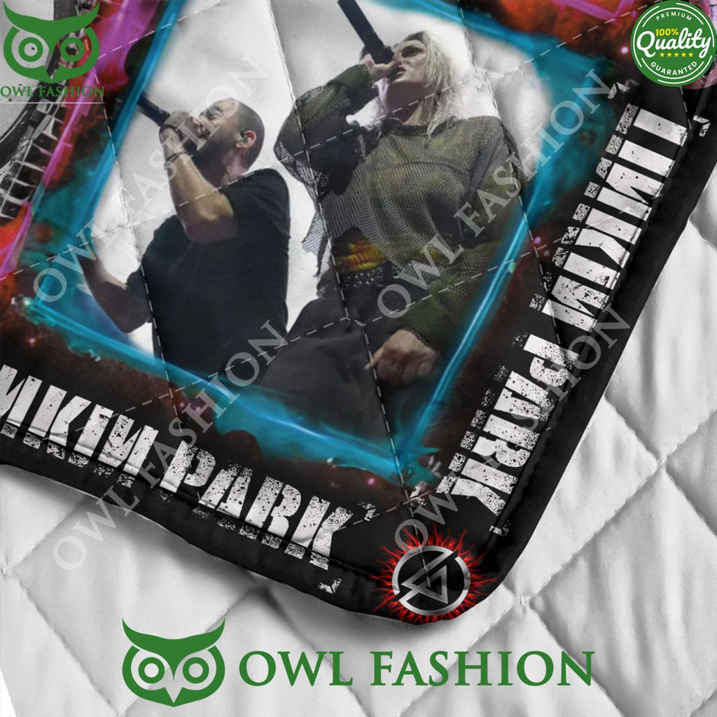 Linkin Park 28 years 1996 2024 From Zero World tour Quilt Blanket
