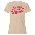 Hot Mess Still Blessed Cherry Hearts Women's T-Shirt