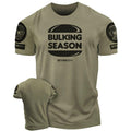060. Bulking Season Funny Motivational Workout Gym T-Shirt for Men Hoodie, Sweatshirt | RetroVerseTees.com