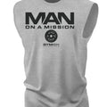 072. Man On a Mission Muscle Funny Workout Muscle Tank Top for Men T-Shirts, Hoodie, Sweatshirt | RetroVerseTees.com