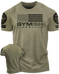 074. Gymish Flag Funny Workout Gym T-Shirt for Men Athletic Training Apparel Hoodie, Sweatshirt | RetroVerseTees.com