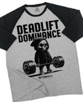 095. Raglan Deadlift Dominance Funny Workout Gym T-Shirt for Men Hoodie, Sweatshirt | RetroVerseTees.com