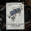 Boutique Bestseller Cowboy Cuff Charm Denim Cuff Holder Pins