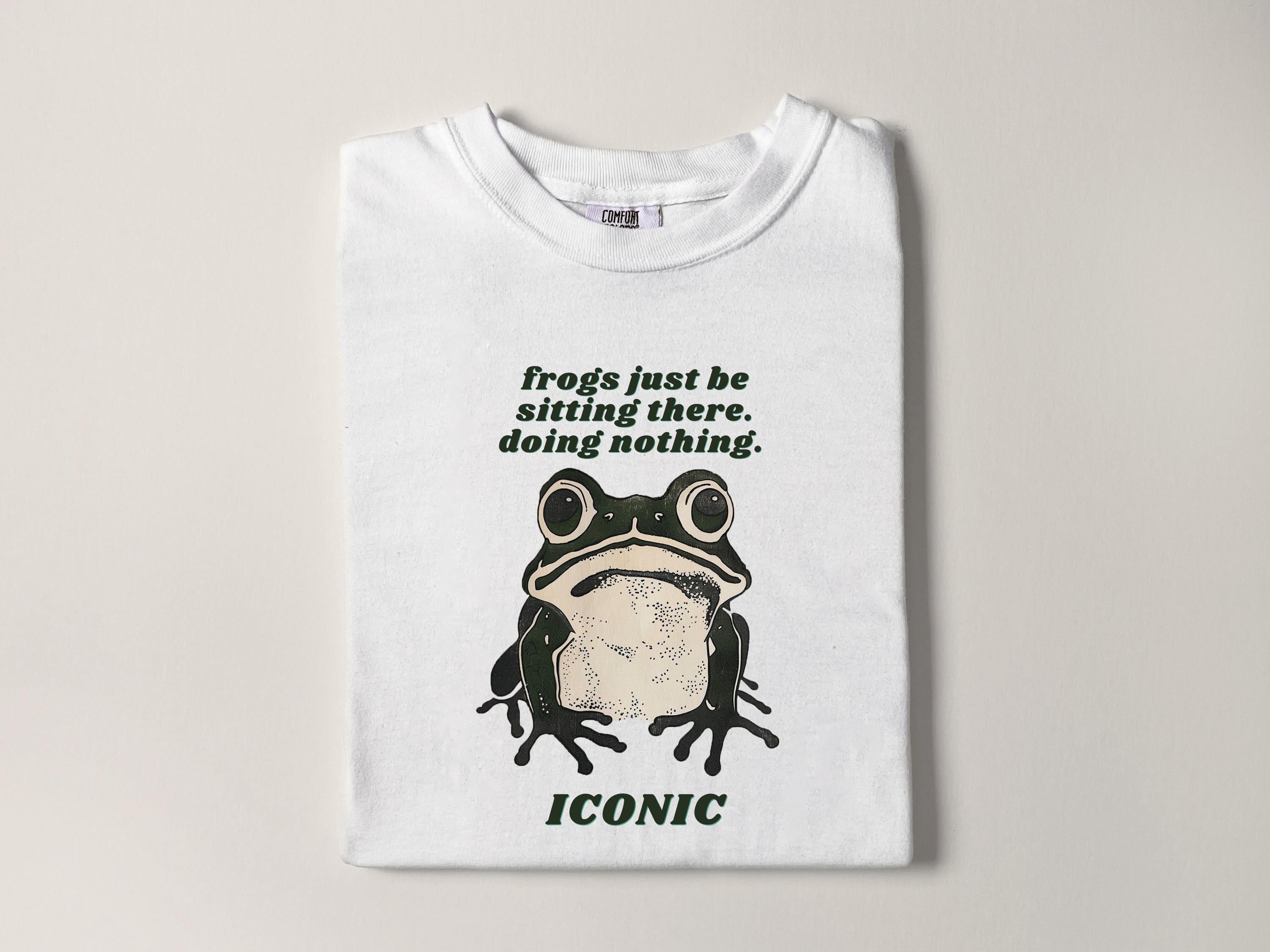 Frog Meme Comfort Colors Meme Unhinged Weird Comfort Colors (2)