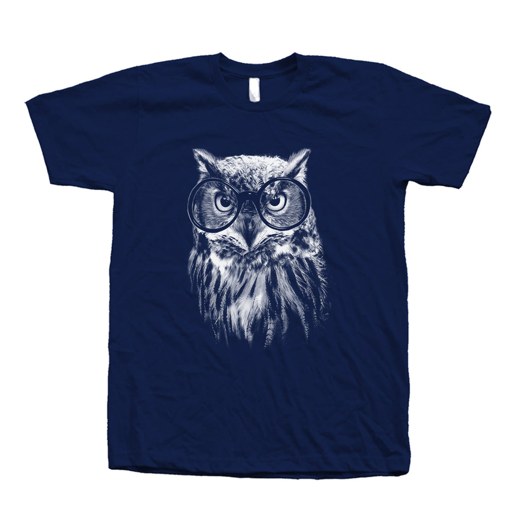 Owl Glasses Nature Animal Unisex T-shirt, Sweatshirt, Hoodie (2)