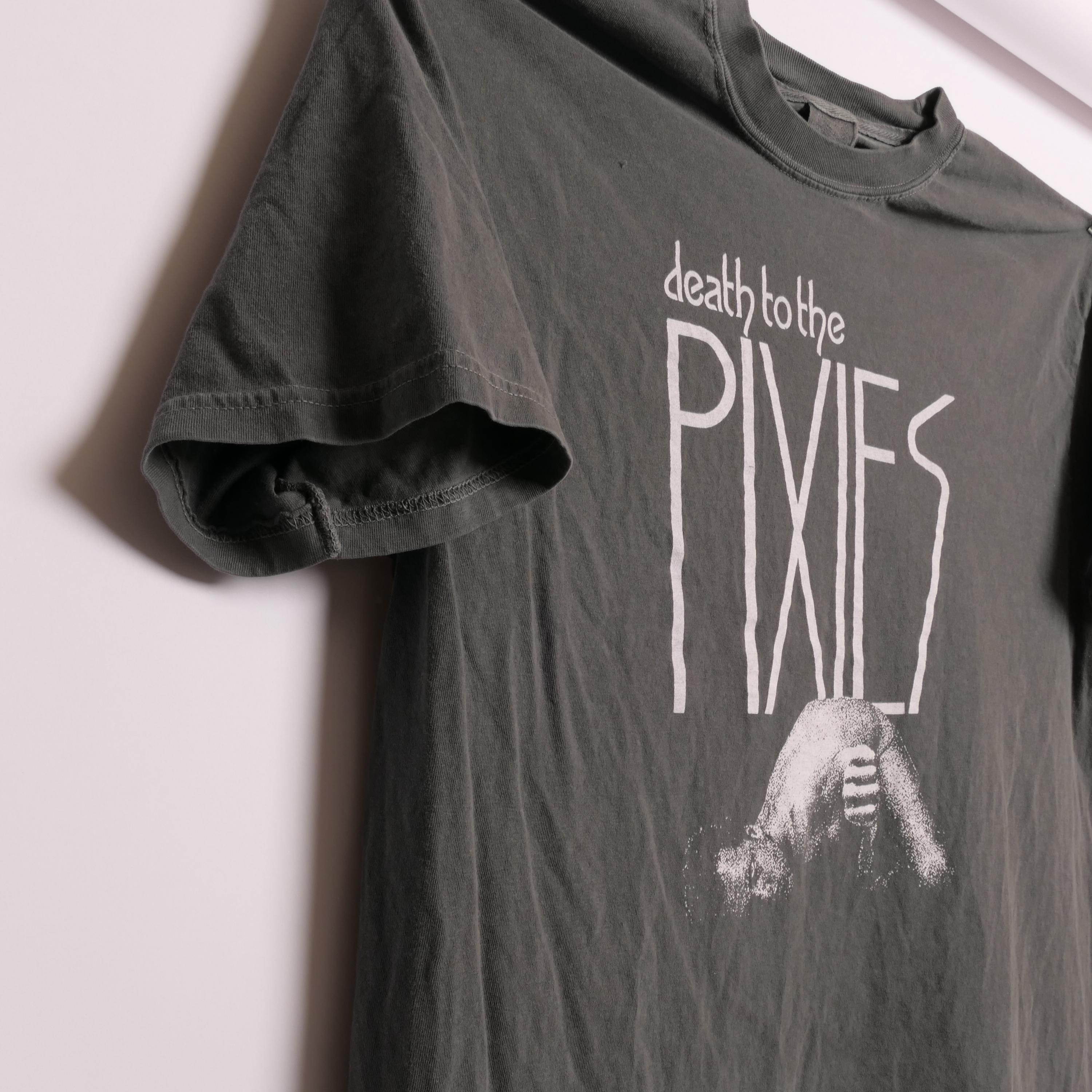 Pixies Death Pixies Tee Ultra Faded Post Punk Alternative Noise Grunge Band Album Surfer Rosa Bossanova Doolittle Sz Xl (2)
