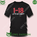 1-18 Let’s Go Crazy Black 2D t Shirt