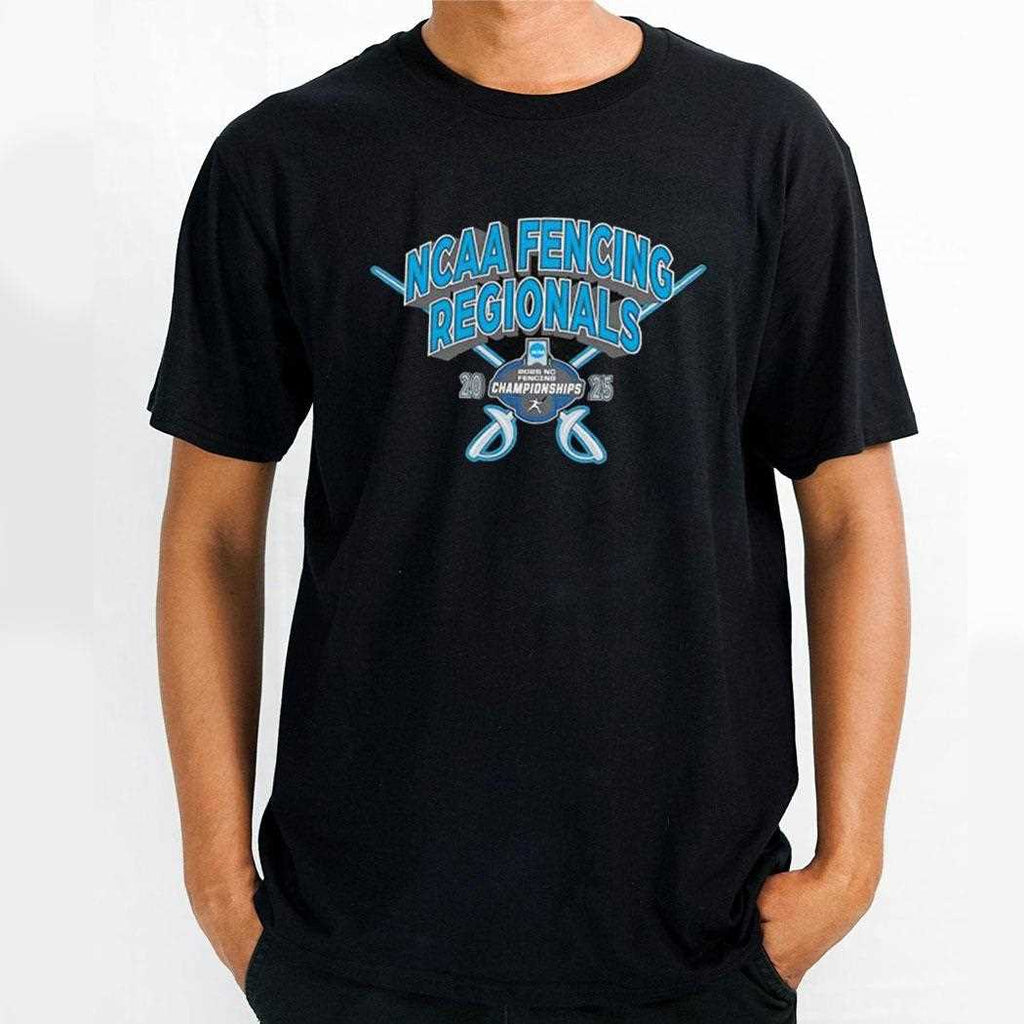 Ncaa Fencing Regionals Championships 2025 Black t Shirt