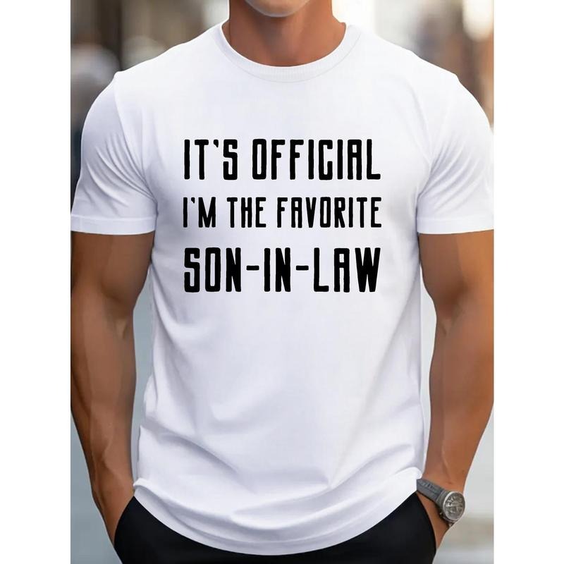 1 pc, 100% cotton T-shirt, favorite son in law G500 pure cotton men's T-shirt comfort fit Made in USA Hoodie, Sweatshirt