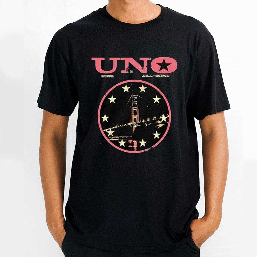 Uno 2025 All Star Black t Shirt