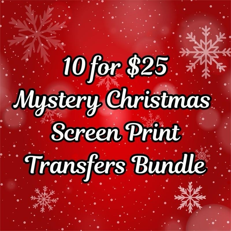 10 for $25 CHRISTMAS CLEAR FILM SCREEN PRINT BUNDLE T-Shirts, Hoodie, Sweatshirt | RetroVerseTees.com