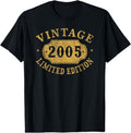[100% Cotton] 19 years old 19th Birthday Anniversary Best Limited 2005 T-Shirt Hoodie, Sweatshirt | RetroVerseTees.com