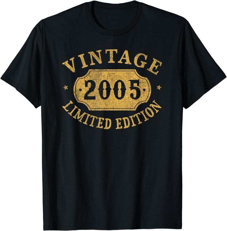 [100% Cotton] 19 years old 19th Birthday Anniversary Best Limited 2005 T-Shirt Hoodie, Sweatshirt | RetroVerseTees.com