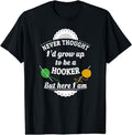 [100% Cotton] Happy Hooker Funny Crochet Shirt Crocheting T-Shirt Hoodie, Sweatshirt | RetroVerseTees.com
