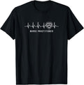 [100% Cotton] Nurse practitioner NP t-shirt heartbeat heart gifts Hoodie, Sweatshirt | RetroVerseTees.com
