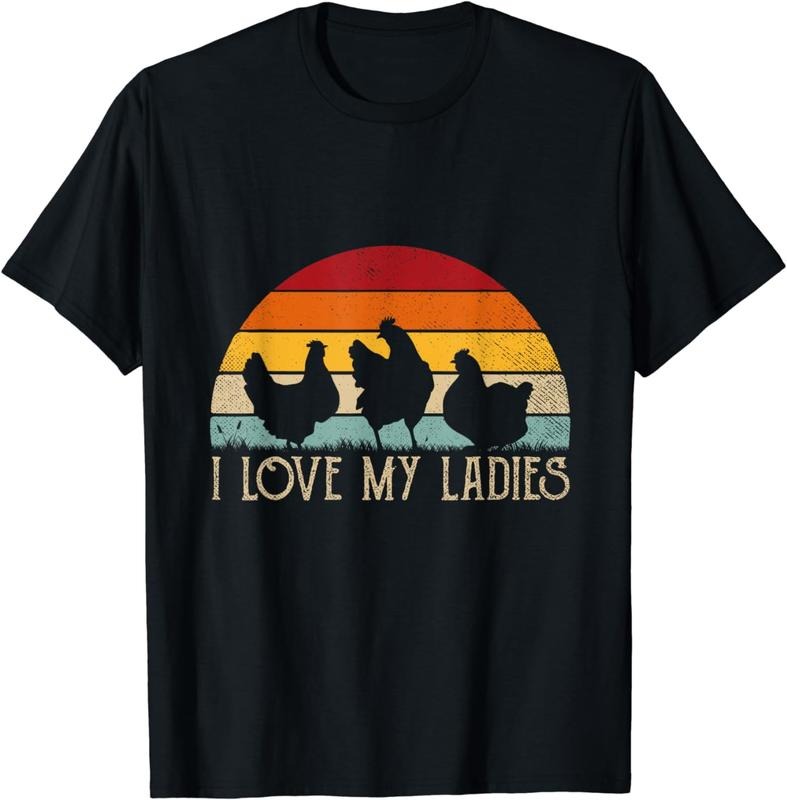 [100% Cotton] Retro 80s Funny Chicken Shirt for Chicken Lover & Owner T-Shirt Hoodie, Sweatshirt | RetroVerseTees.com