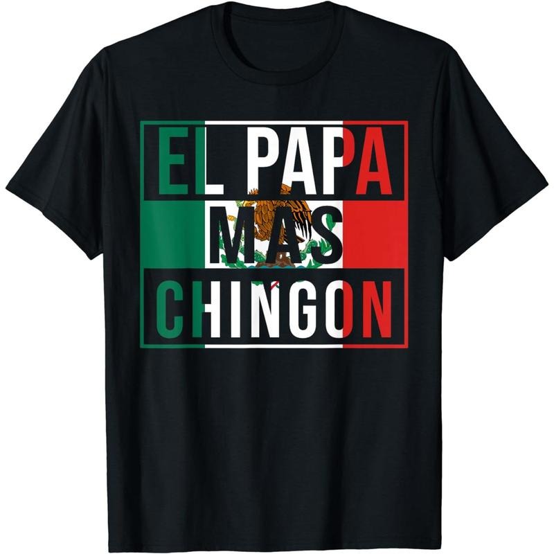 [100% Cotton] Superhero team Papa Mas Chingon - Funny best Mexican Dad Gift T-Shirt Hoodie, Sweatshirt | RetroVerseTees.com