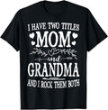 [100% Cotton] Swoosh Have Two Titles Mom Gunpla brand Grandma Shirt TNF Day T-Shirt Fit Top Hoodie, Sweatshirt