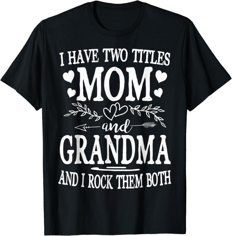 [100% Cotton] Swoosh Have Two Titles Mom Gunpla brand Grandma Shirt TNF Day T-Shirt Fit Top Hoodie, Sweatshirt