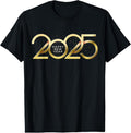 100% Cotton 2025 Happy New Year Party Supplies 2025 Family Matching T-Shirt Hoodie, Sweatshirt | RetroVerseTees.com