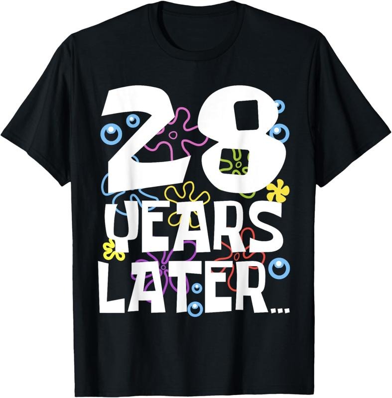 100% Cotton 28 YEARS LATER 28th 28 year Old Birthday Gifts for Women Men T-Shirt Hoodie, Sweatshirt | RetroVerseTees.com