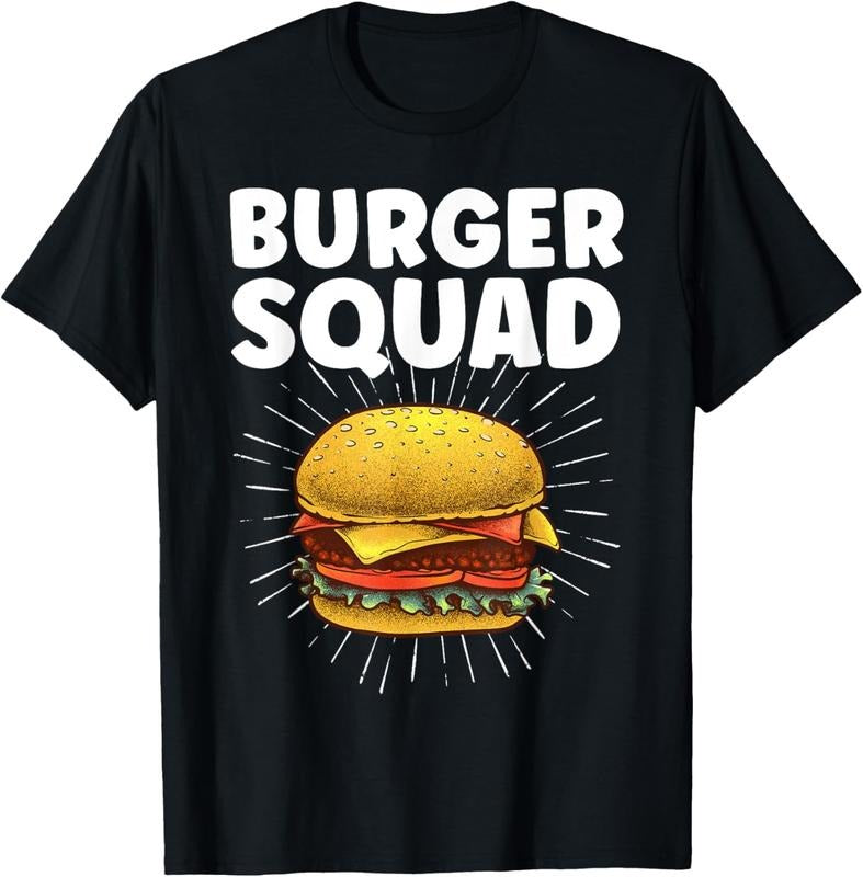 100% Cotton Best Burger Design For Men Women Hamburger Cheeseburger T-Shirt Hoodie, Sweatshirt | RetroVerseTees.com