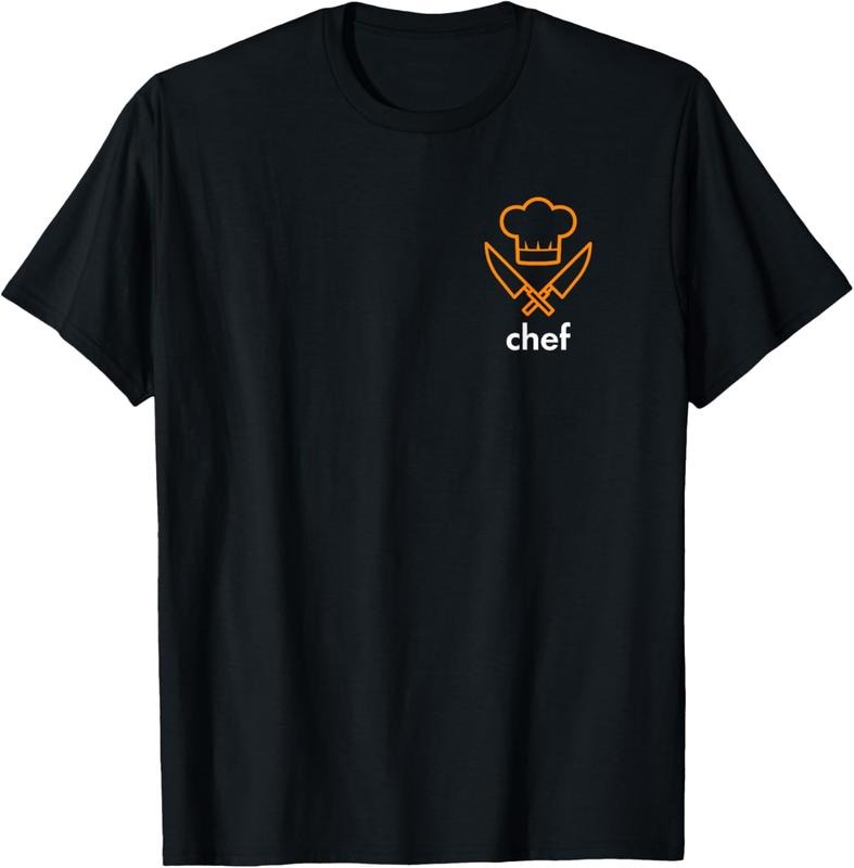 100% Cotton Chef chest pocket knife t-shirt. Kitchen, cooking, food tee T-Shirt Hoodie, Sweatshirt | RetroVerseTees.com