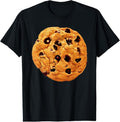 100% Cotton Chocolate Chip Cookie Costume Shirt Last Minute Lazy Party T-Shirt Hoodie, Sweatshirt | RetroVerseTees.com