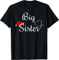 100% Cotton Christmas Big Sister T-Shirt Hoodie, Sweatshirt | RetroVerseTees.com