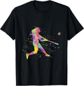 100% Cotton Classic Softball Girl T-Shirt