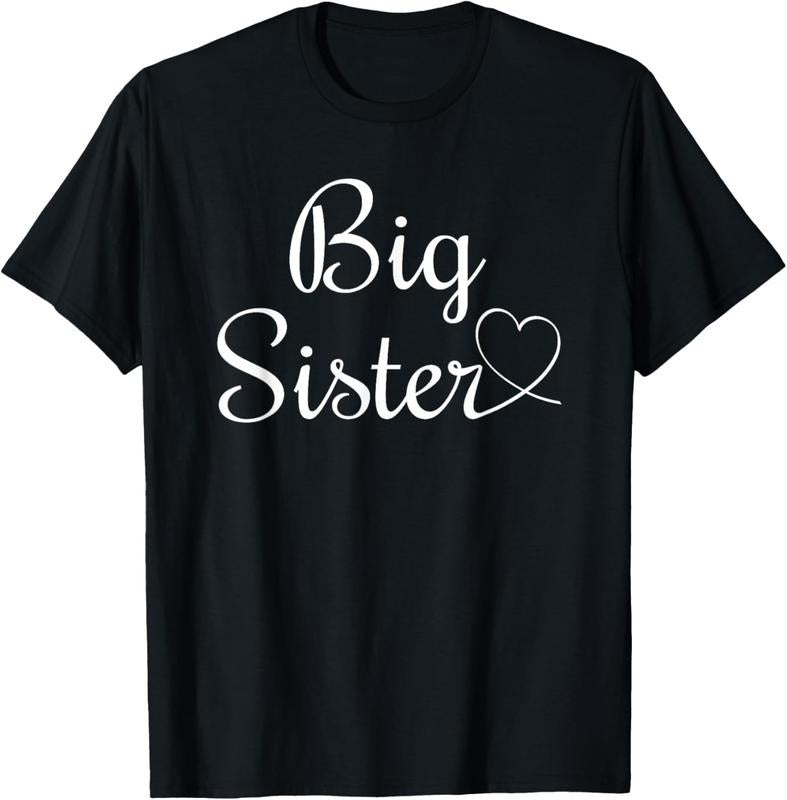 100% Cotton Cool Big Sister T-Shirt Hoodie, Sweatshirt | RetroVerseTees.com