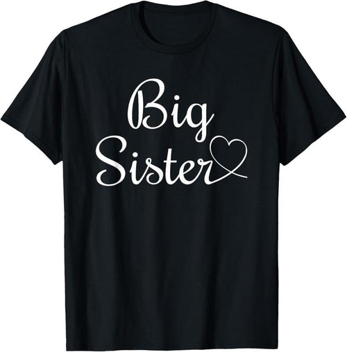 100% Cotton Cool Big Sister T-Shirt Hoodie, Sweatshirt | RetroVerseTees.com