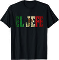 100% Cotton Cool EL JEFE Mexican Shirt Mexican Flag Shirt for Men T-Shirt Hoodie, Sweatshirt | RetroVerseTees.com