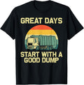 100% Cotton Cool Garbage Truck For Men Boys Trash Waste Management T-Shirt Hoodie, Sweatshirt | RetroVerseTees.com