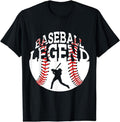[100% Cotton]Cool Legend Player Baseball T-Shirt Hoodie, Sweatshirt | RetroVerseTees.com