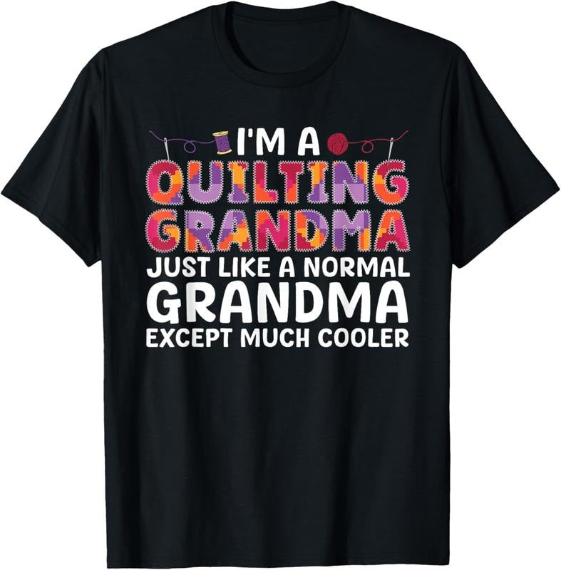 100% Cotton Cool Quilting Design For Women Grandma Quilt Sewing Quilter T-Shirt Hoodie, Sweatshirt | RetroVerseTees.com