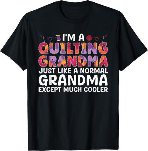 100% Cotton Cool Quilting Design For Women Grandma Quilt Sewing Quilter T-Shirt Hoodie, Sweatshirt | RetroVerseTees.com