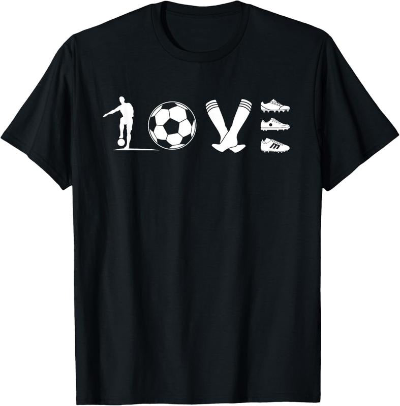 100% Cotton Cool Soccer Art For Men Women Soccer Lovers Soccer Player T-Shirt Hoodie, Sweatshirt | RetroVerseTees.com