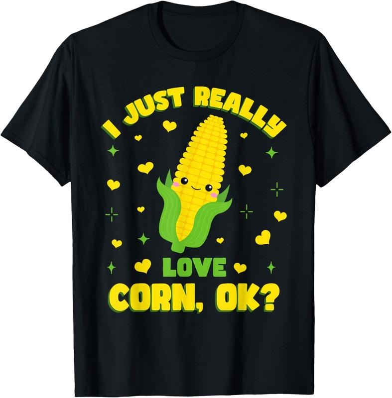 100% Cotton Corn Cob  Farming Corn  T-Shirt Hoodie, Sweatshirt | RetroVerseTees.com
