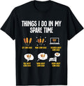 100% Cotton Corn Dog Things I Do In My Spare Time Corndog T-Shirt Hoodie, Sweatshirt | RetroVerseTees.com