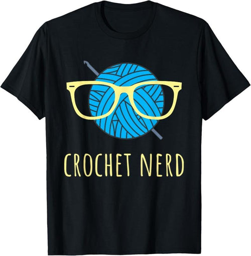 100% Cotton Crochet Nerd Funny Grandma Mom Crocheting Yarn Lover Gift T-Shirt Hoodie, Sweatshirt | RetroVerseTees.com