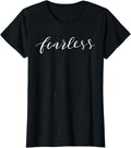 [100% Cotton]Fearless T-Shirt Gift Hoodie, Sweatshirt | RetroVerseTees.com