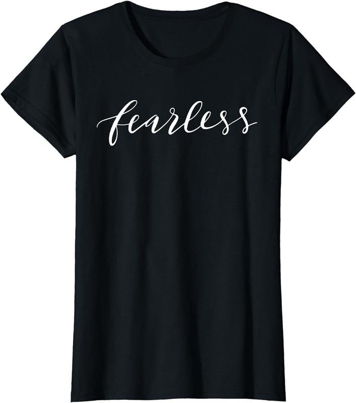 [100% Cotton]Fearless T-Shirt Gift Hoodie, Sweatshirt | RetroVerseTees.com